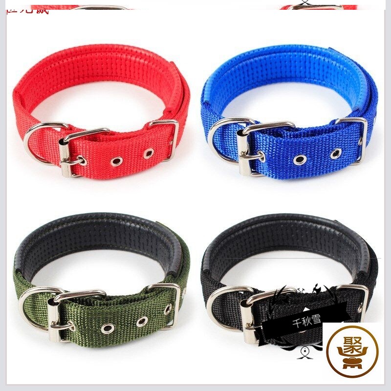 Thickened abrasion resistant dog Item Circle Small earthen dog Neck Collar Small Mid Large Canine Collar Dog Ring Neck Ring Pet Supplies