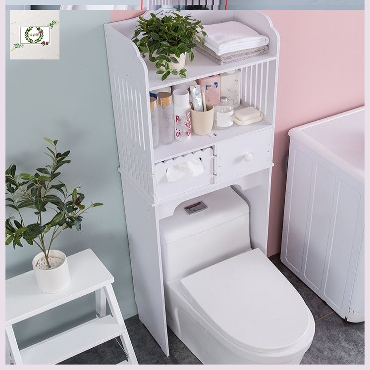 bộ gương kệ nhà tắm Nhà vệ sinh phòng tắm phía trên kệ bên tủ nhà vệ sinh cao từ trần đến sàn nhà vệ sinh phía sau tủ lưu trữ khoảng trống kệ nhựa nhà tắm kệ để đồ trong nhà tắm