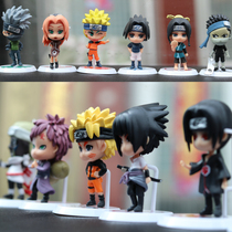 Animation peripheral hand-held Naruto doll Naruto two-dimensional car ornament car central control interior birthday gift