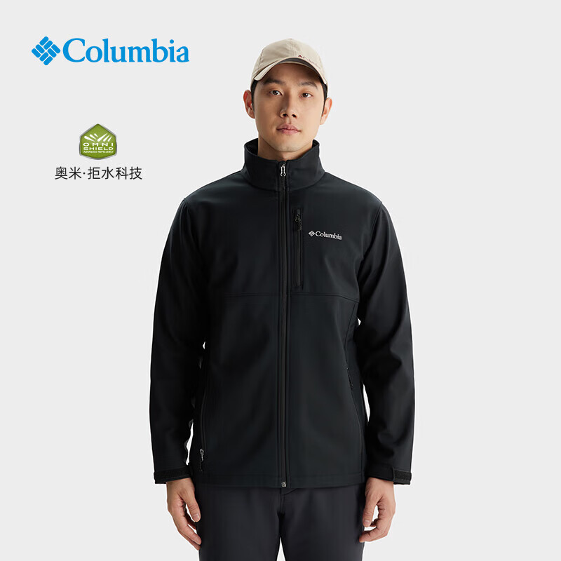 2026 Autumn and Winter New Columbia Outdoor Men's Water-Repellent, Windproof and Warm Soft Shell Jacket We6044