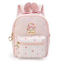New cute Melody pink messenger bag girl heart ladies PU cute shoulder school bag student outing backpack