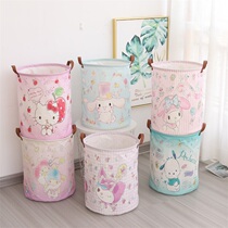Day Style Home Canvas Containing Basket Dirty Laundry Basket Domestic Laundry Containing Basket Foldable Toy Debris containing barrel