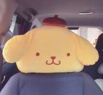 Cartoon Kitty melody Jade dog pudding car chair neck pillow pillow case cute car seat cover universal