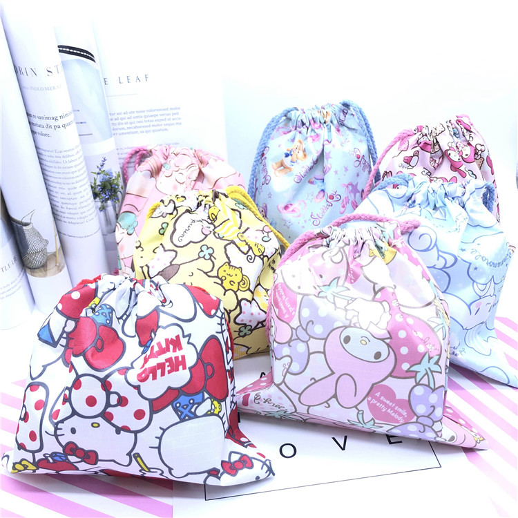 Cartoon Cute Bunch Pocket Unicorn Yugui Dog Mini Cashier Bag History Nubi Fufu Bag Sesame Street Pumping Rope
