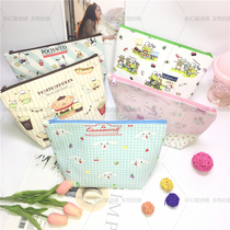 New large capacity Makeup Bag PU Waterproof Student Cosmetic Collection Bag Jade Gui Dog Bisastros Small Objects Storage