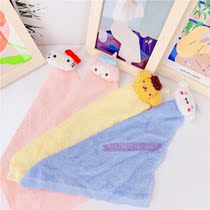 Cartoon Jade Gui Dog Paparazzi Gravecloth Kitchen Wipe Handmade Towels With Water Suction Hanging Small Towel Cute Child Rag Towel