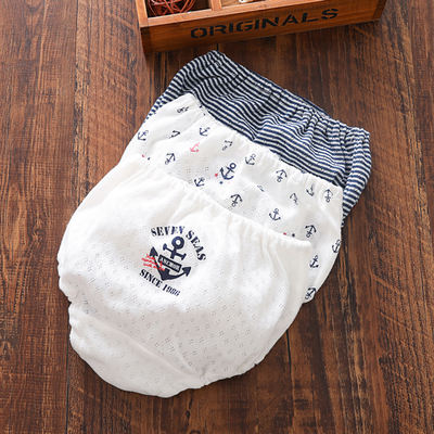 3-piece children's underwear, breathable underpants, baby pure cotton triangle pants, for boys and girls, underpants, thin, all-cotton