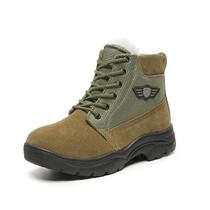 Gongpinxing GPX-FHX winter warm wool boots rubber non-slip bottom suede cowhide wear-resistant cold boots brown 3