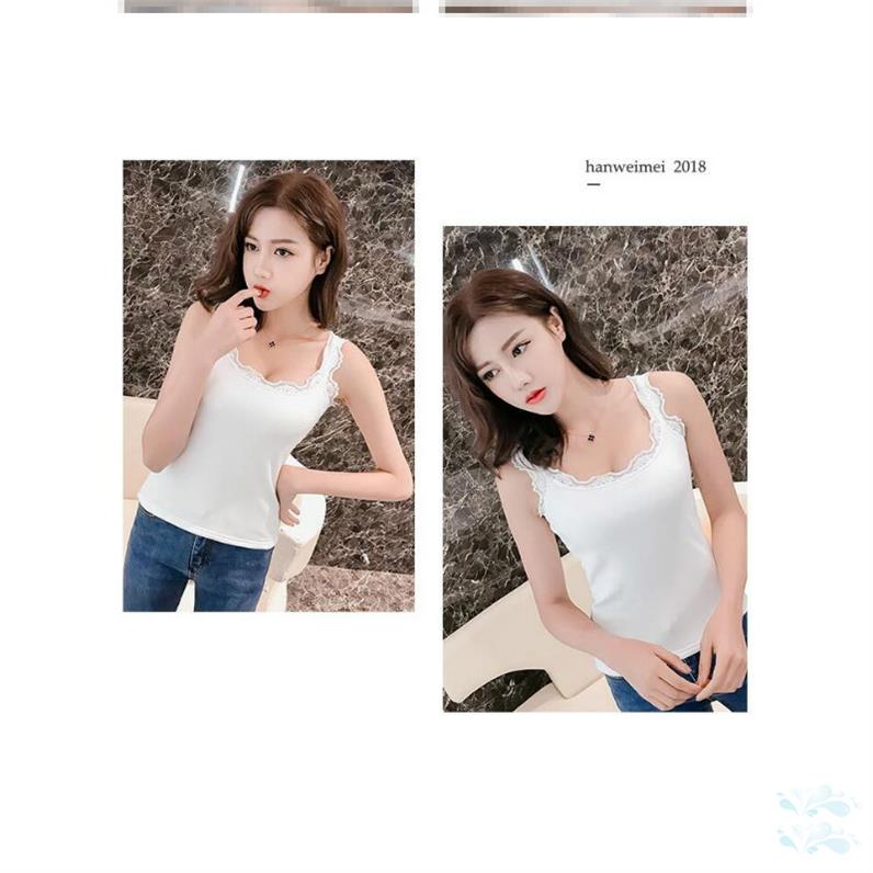 Mẹ womens phụ nữ ấm vest cộng nhung cộng dày cơ thể 2019 cổ áo thấp mùa thu / mùa đông u mùa giải với mô hình nhung mới.