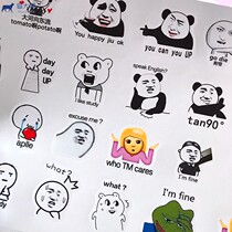Sand sculpture creative stickers Grading homework Black question mark funny English teacher rewards students hand account emoji pack stickers