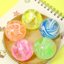 60 Number of extra-large elastic balls Childrens baby bombs Outdoor Play Toy Twist Egg Machine Jump Ball Solid Rubber