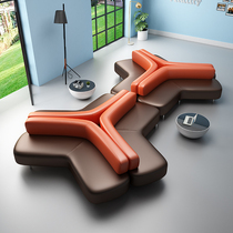 Apartment Guest Area Mall office Unit Reception talks Creative personality Alien Combination Leisure office sofa