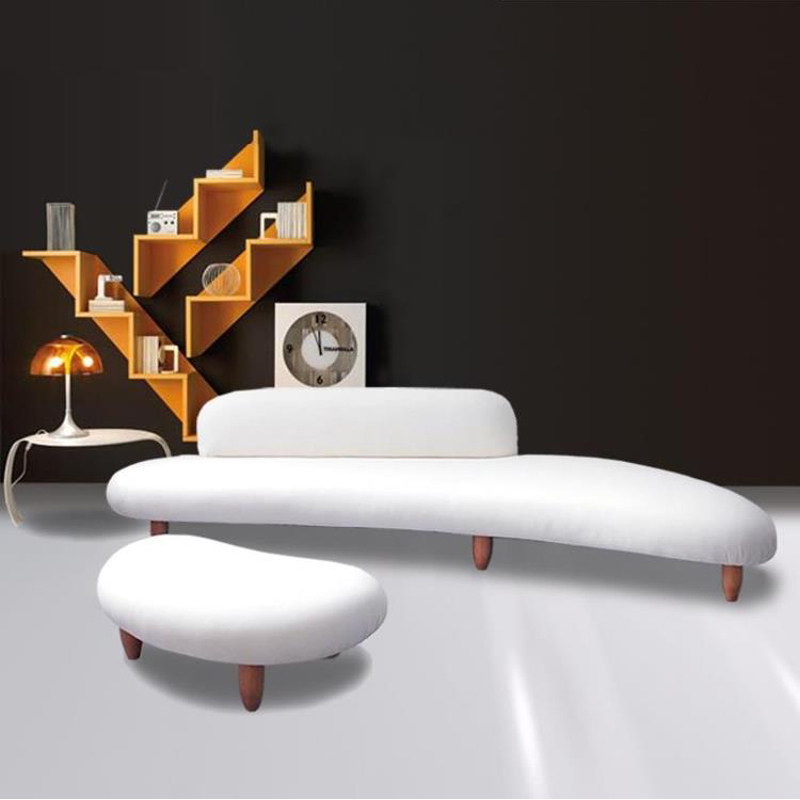 Company lobby clothing store rest area reception and reception designer creative minimalist modern leisure office sofa stool