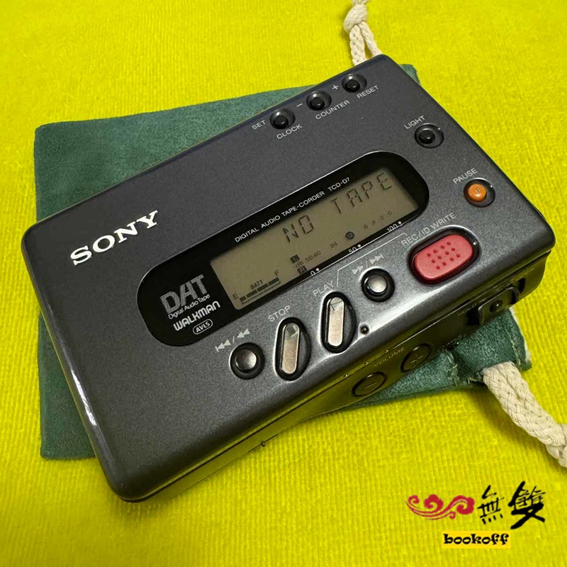SONY/索尼DAT磁带录放机TCD-D7数字随身听：复古黑科技神器！音质