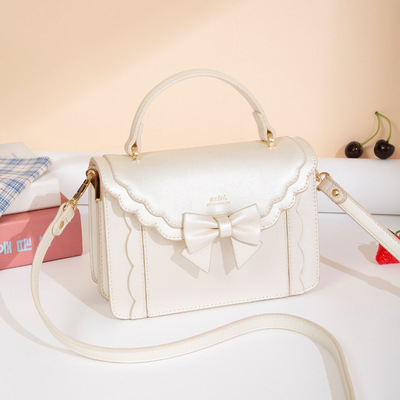 taobao agent Genuine Japanese student pleated skirt, shoulder bag, Lolita style
