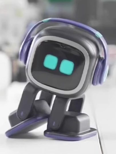 Emo Intelligent Electronic Companion Robot Toy Voice Recognition Facial Recognition Emotional Interaction Desktop Robot