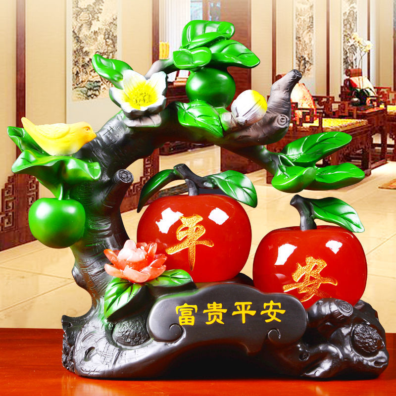 Rich and safe ornaments simple modern creative decoration high-end creative hall wine cabinet porch TV cabinet birthday gift