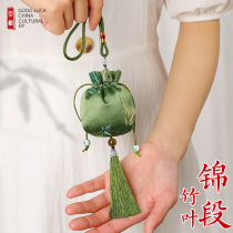 Dragon Boat Festival fragrance bag empty bag Anti-bag with embroidery small fragrance bag of Ai-herb insect repellent bag