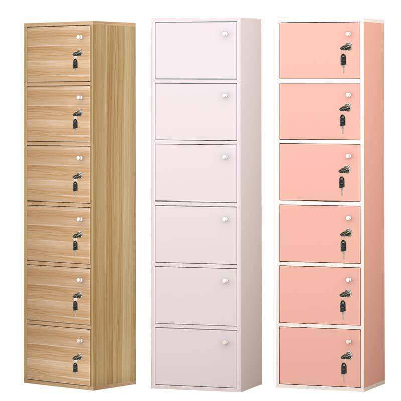 Thickened Slab Rational shop Customer Disposal Cabinet Wood Floor Small Cabinet Containing Cabinet With Lock Containing Cabinet Containing Cabinet