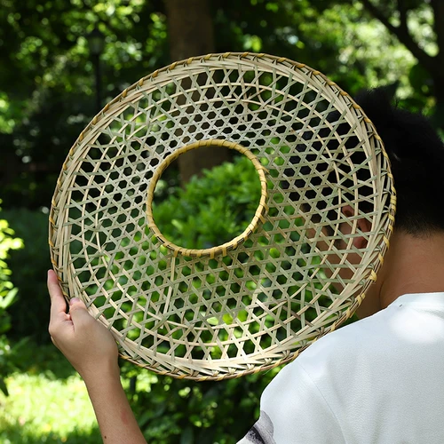 Bamboododium douju Hat Bamboo Hat Hat Dance Performance Road с бамбуковыми абажур