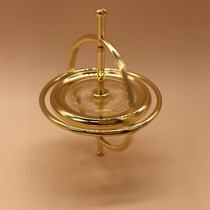 Anti-gravity gyroscope stabilizer forever black technology toy metal advanced balance intelligent hanging desktop gyro
