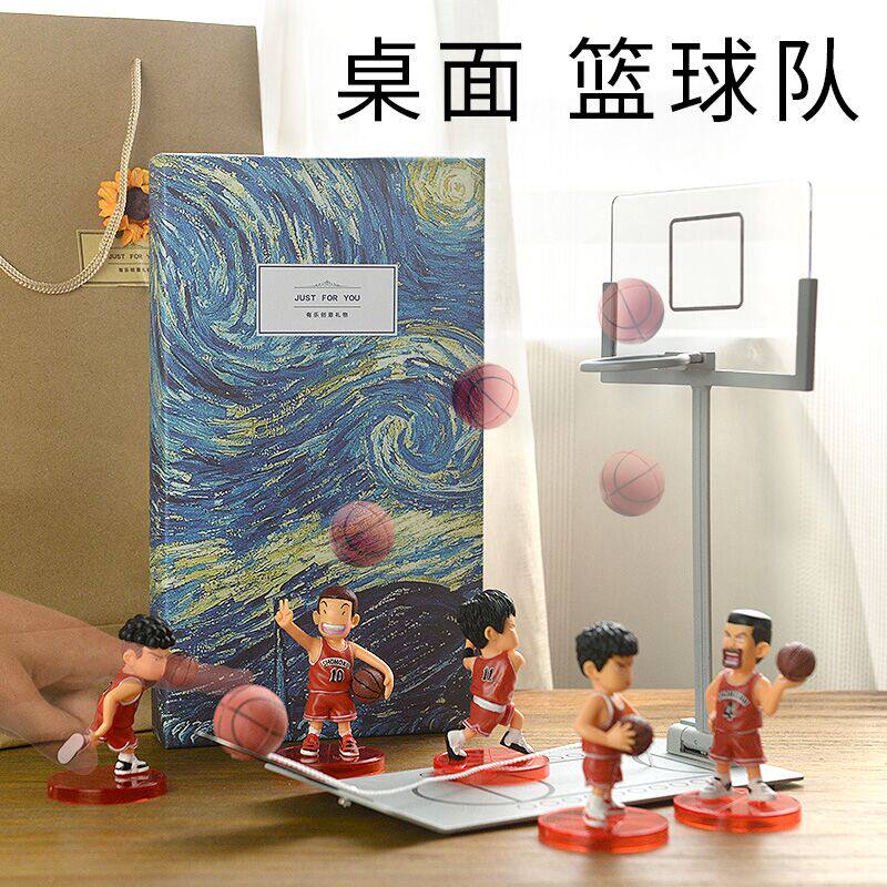 Mini Desktop Basketball Machine Creative Decompression Guys Birthday Gift Palm to basket Shake Sound Toy Boredom