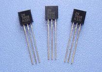 Original 2N3906 TO-92 pnp-40v 200mA in-line transistor copper foot (20)