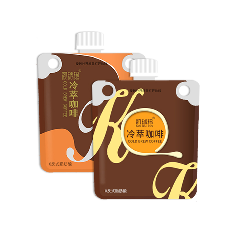 凯瑞玛咖啡手摇冷萃双泡法式速溶咖啡5袋装