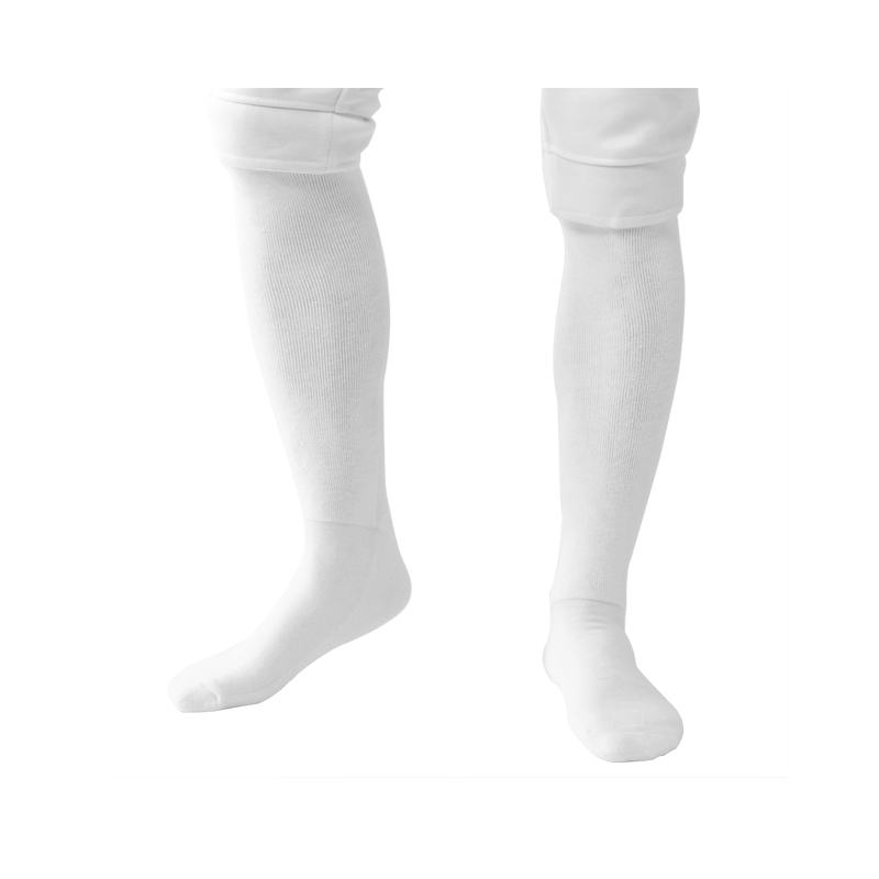 Fencing Socks Fencing Equipment Pure Cotton White Color Domestic Competitions Apply Bullet Stocking Fencing Shoes (two pieces)