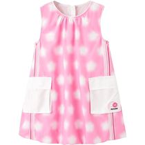 (Same vitality series at the counter) minipeace childrens clothing polka-dot girls vest dress spring skirt