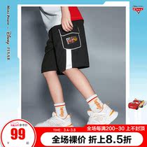 (Racing Story) minipeace PEACEBIRD boys summer clothes reflective five points in shorts Ole