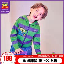 (Toy Story) PEACEBIRD childrens cardigan boys coat spring striped tide sweater foreign air Ole