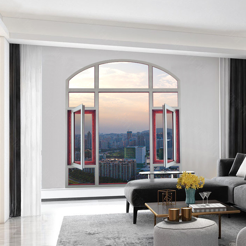 New Haoxun doors and Windows Shangri-La 113 window screen integrated system window broken bridge soundproof bedroom window custom