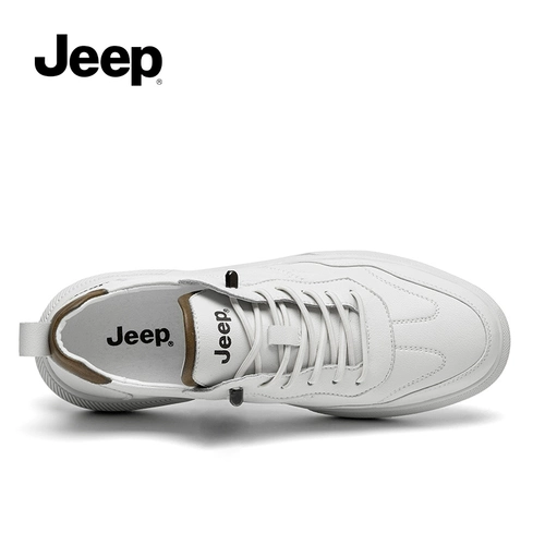 Jeep, летний джип, мужские дышащие спортивные кроссовки, белая обувь для отдыха, 2024 года