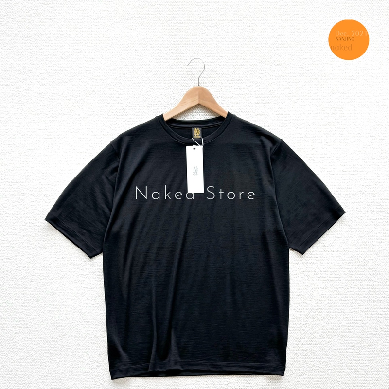 In Stock Batoner Wool T-Shirt Japanese-Made Quick-Drying Australian Merino Wool Washable T-Shirt 26Aw In Stock Batoner Wool T-Shirt Japanese-Made Quick-Drying Australian Merino Wool Washable T-Shirt 26Aw