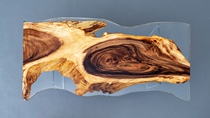 South American walnut wood resin plate 160 * 80 * 4 5 shipping costs to pay