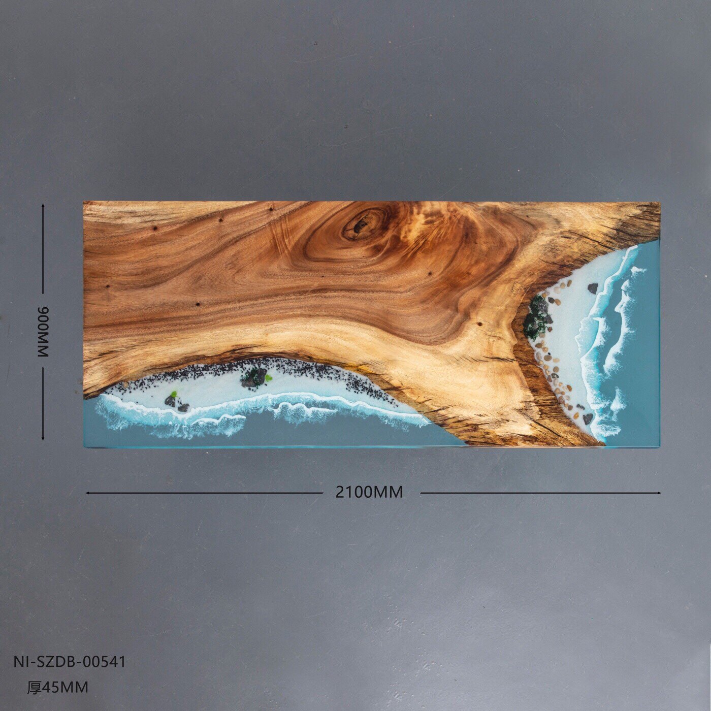 Walnut wood resin solid wood large board full square 210 * 90 * 4 5 shipping to pay-Taobao