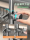 Kitchen faucet storage rack sink dishwashing sink rag drain rack steel wisp ball sponge storage drain basket