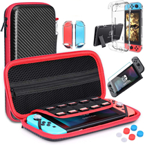 Nintendo switch Protective case can insert base transparent split accessories JC handle shell special storage bag hard case