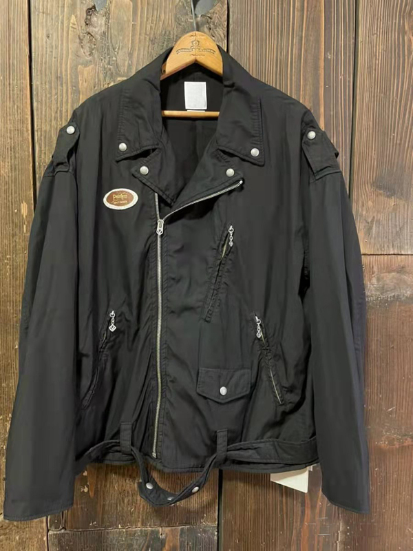 Visvim Fil Strabler Light Jkt Japanese Trendy Motorcycle Jacket Mud-Dyed Distressed Washed Jacket