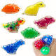 10-Piece Set of Creative Colorful Beads, Little Dinosaur Squishy Toys, Cute Pet Animals, Stress-Relief Fun Toys for Children