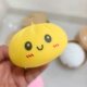3-Pack of Cute Expression Buns, Squeeze Toys, Soft Rubber Large Buns, Stress-Relief Slow Rebound Fun Children's Toys