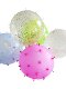 5-Pack Creative Simulated Virus Toys Inflatable Wave Balls Bubble Blowing Balloons Soft Rubber Elastic Stretch Pat Toys
