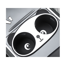 Leben is suitable for Tesla Model3 Y central control water cup limiter storage silicone sleeve cup modification accessories