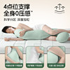 Leiben Sleeping Long Pillow for Hugging Legs, Unisex Human-Shaped Pillow Cushion for Side Sleeping, Pregnant Women's Bed Sleeping Essential