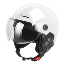 Leben electric battery bike helmet summer breathable winter warm motorcycle helmet universal summer half helmet