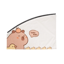 Leben car sunshade car sliding track magnetic cloth side window sunshade sun protection heat insulation privacy car curtain