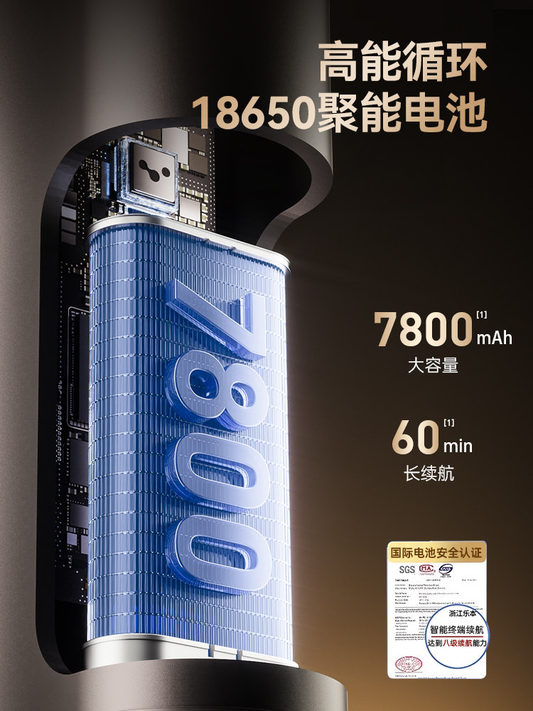 Leiben Car Vacuum Cleaner, High Suction Power, Super Strong Blowing and Suction Machine, Powerful Wireless Handheld for Car Interior