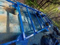 Steel tube ladder truck tunnel construction ladder side wall maintenance truck hl