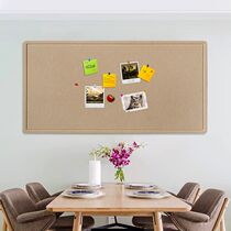Soft Wood Board Photo Wall School Work Display Bar Company Message Felt Nursery Publicity Background Bulletin Board
